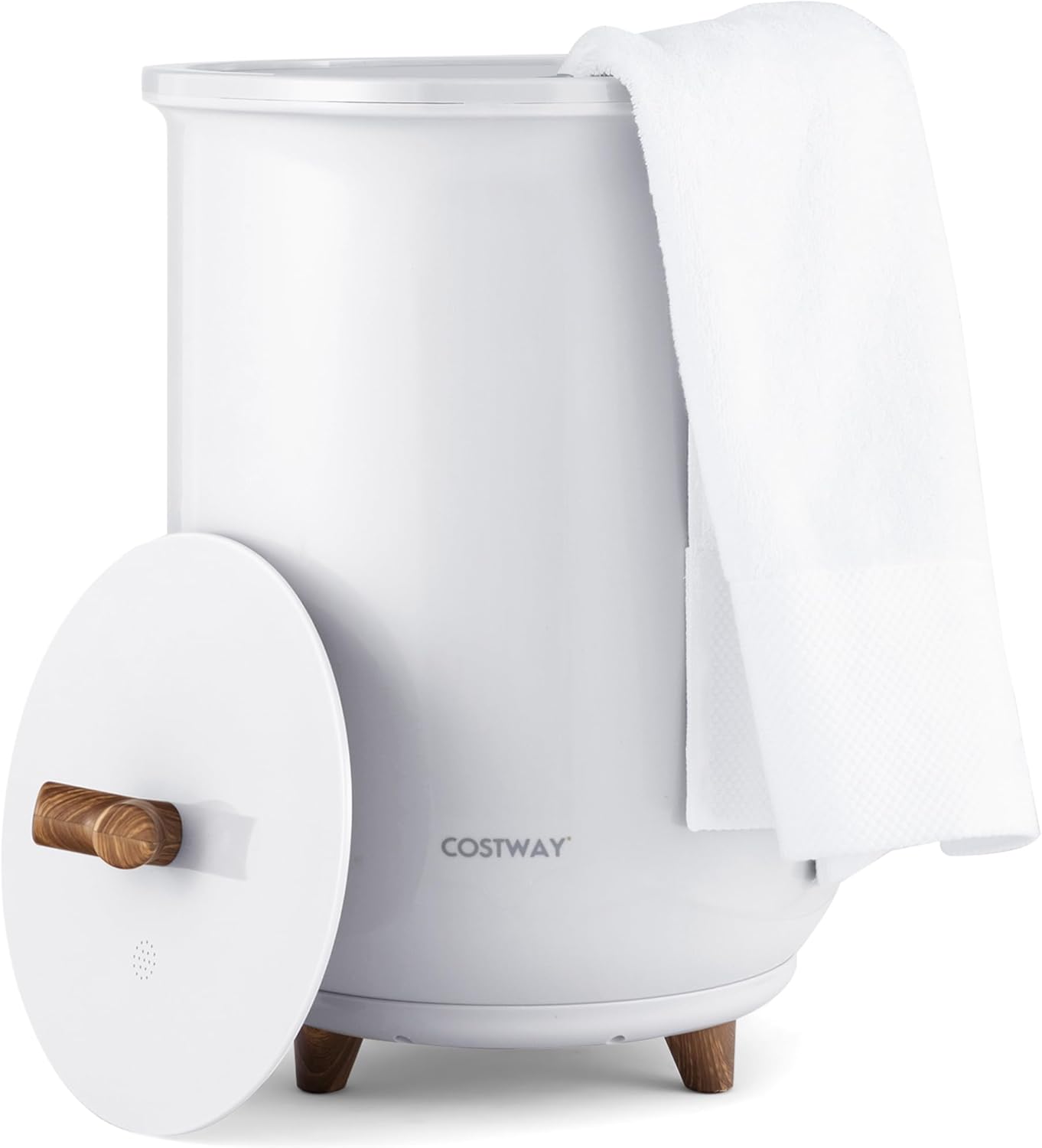 Bucket Style Towel Warmer 23L Towel Warmer with 4 Heating Time & 3 Heating Temperature