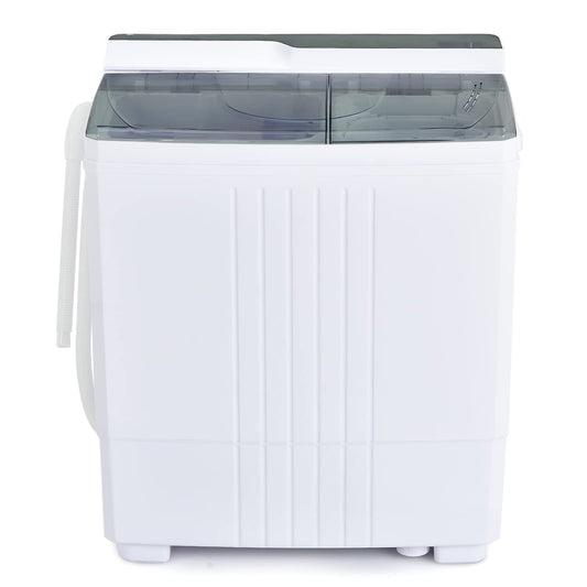 ARLIME Portable Washing Machine Twin Tub 21Lbs Capacity, Washer(14.4Lbs) and Spinner(6.6Lbs)