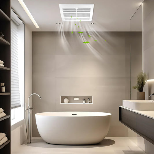 ARLIME 200 CFM Bathroom Exhaust Fan Ceiling Mount Exhaust Ventilation Fan