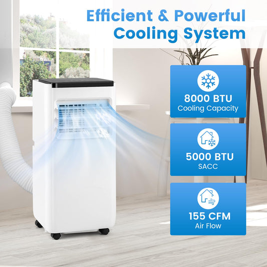 ARLIME 8000 BTU / 10000 BTU Portable Air Conditioner, Portable Air Cooler