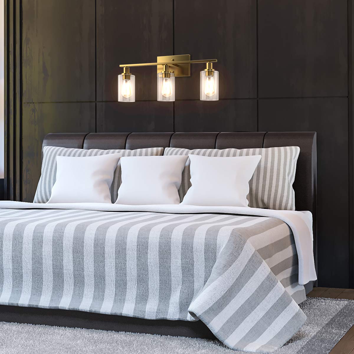 ARLIME 3-Light Bathroom Vanity Light Fixtures