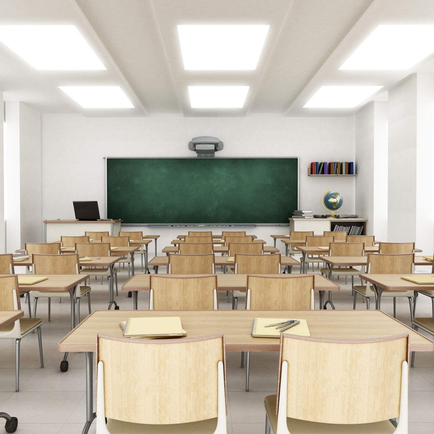 ARLIME 2 x 2FT LED Flat Panel Light, Eye Protection LED Panel Light