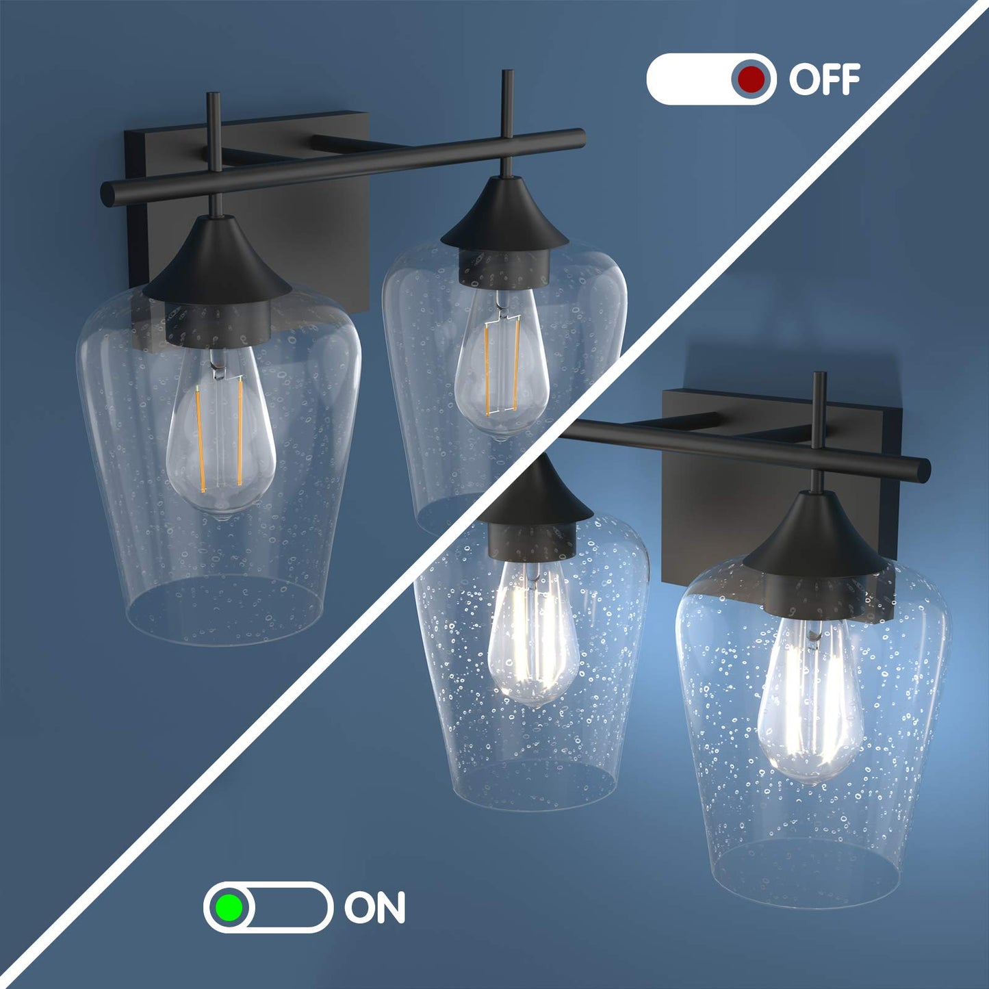 ARLIME 2-Light Wall Sconce