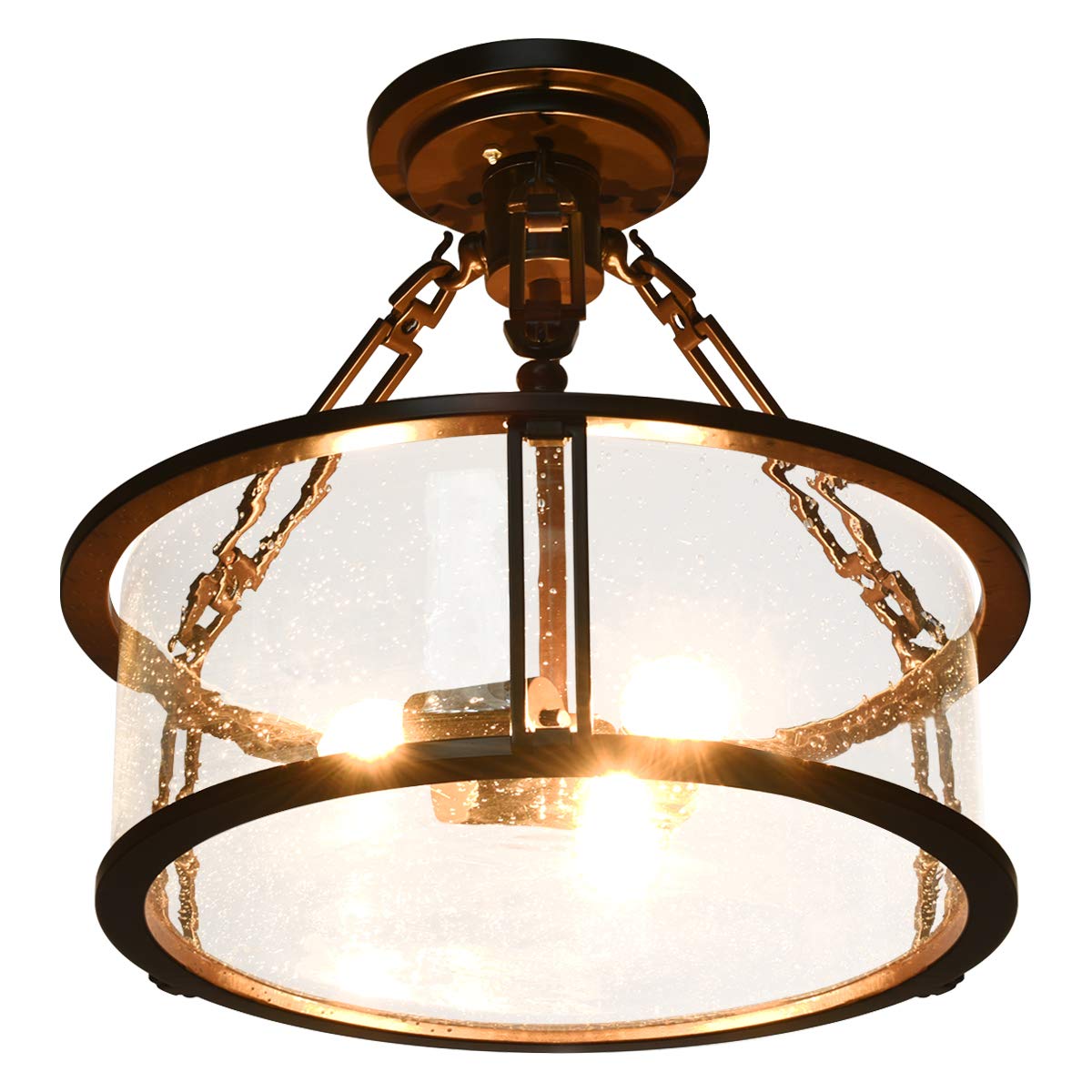 ARLIME Semi Flush Mount Ceiling Light