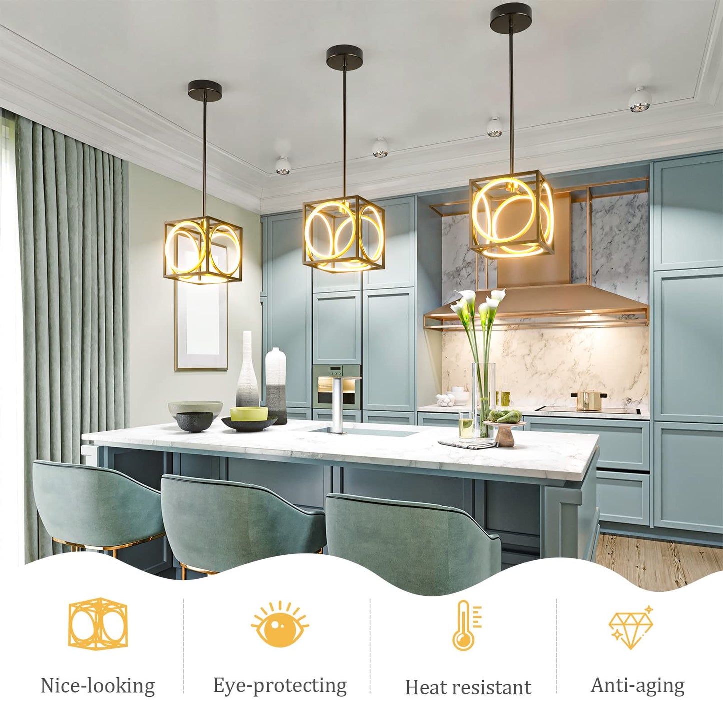 ARLIME Modern Pendant Light Fixtures