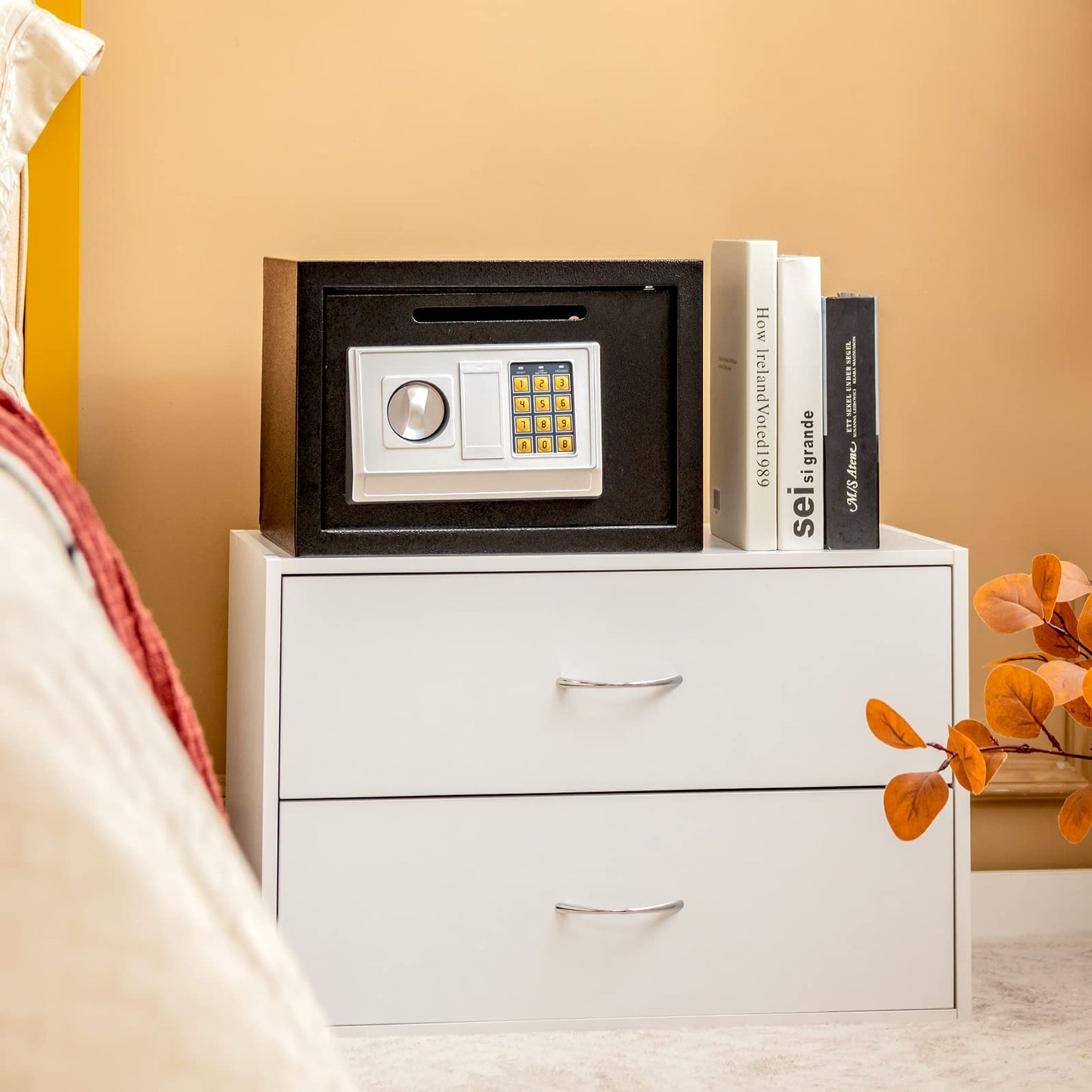 14-inch Electronic Depository Safe Box with Drop Slot