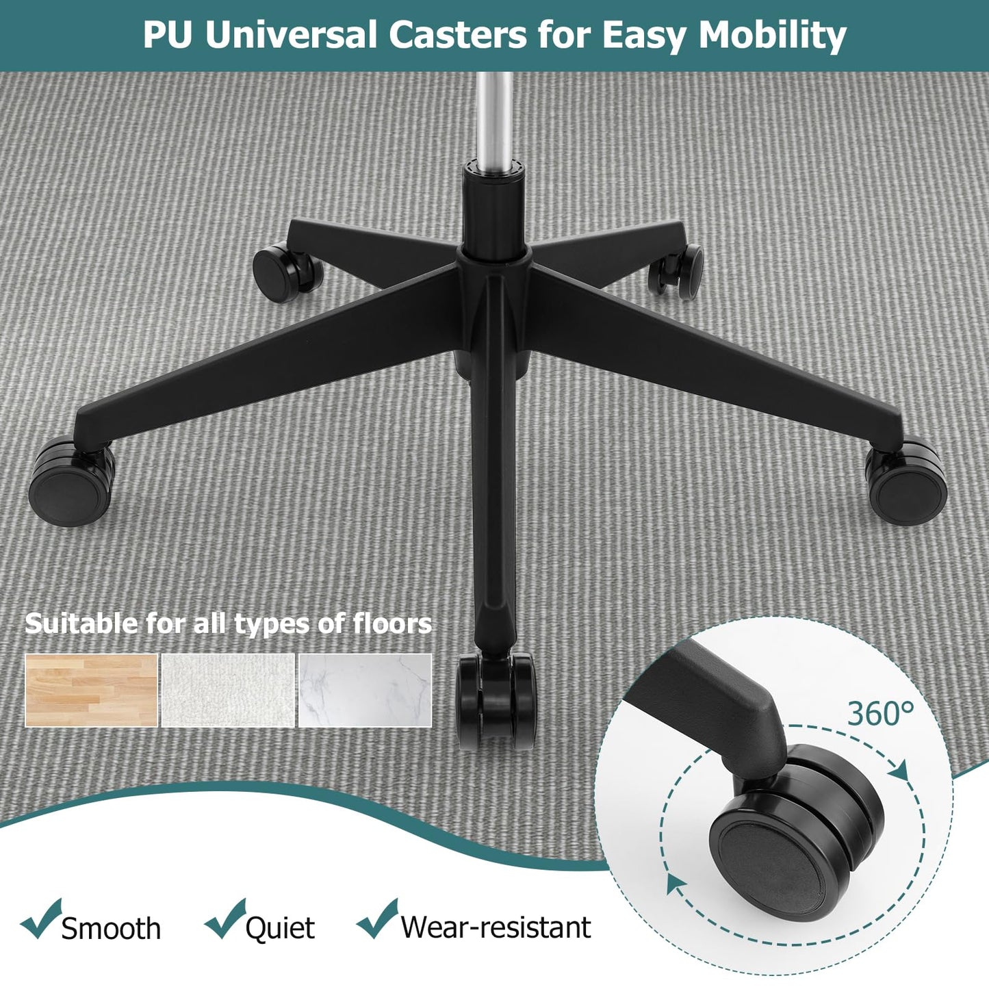 Ergonomic Mesh Office Chair High Back Computer Desk Chair with Adjustable Lumbar Support