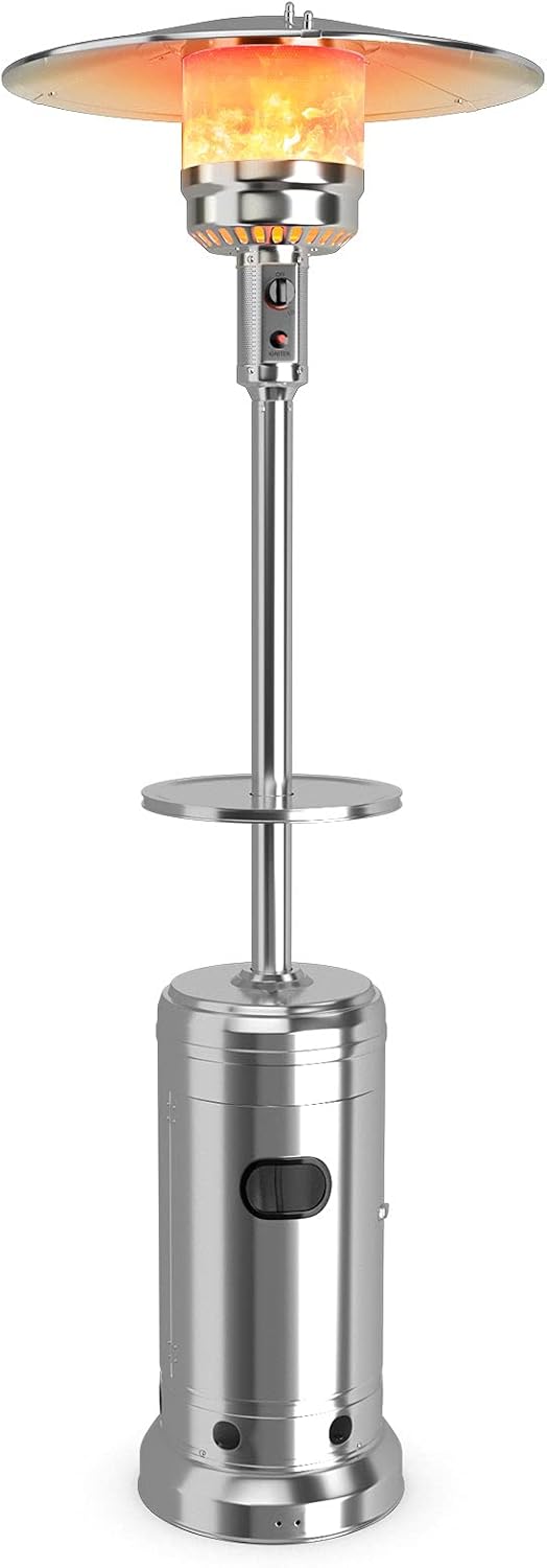 48000 BTU Propane Heater with Drink Shelf Tabletop