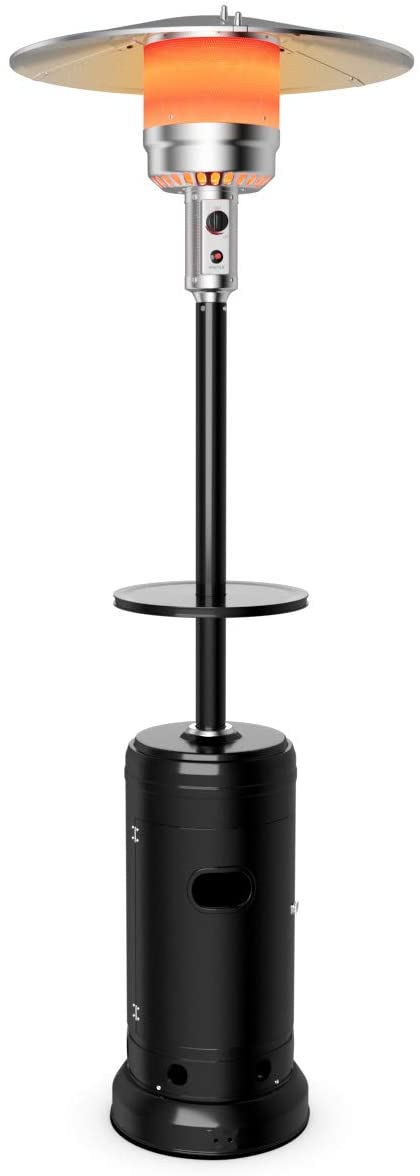 48000 BTU Propane Heater with Drink Shelf Tabletop