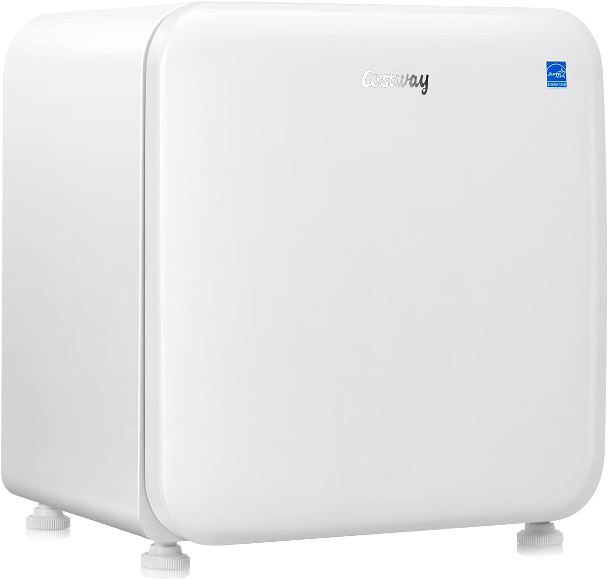 1.6 cu ft. Single Door Small Fridge with Adjustable Temperature 32℉ to 50℉