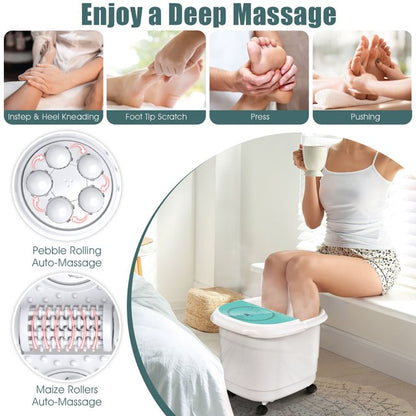 Foot Spa Bath Massager Digital Temperature Control