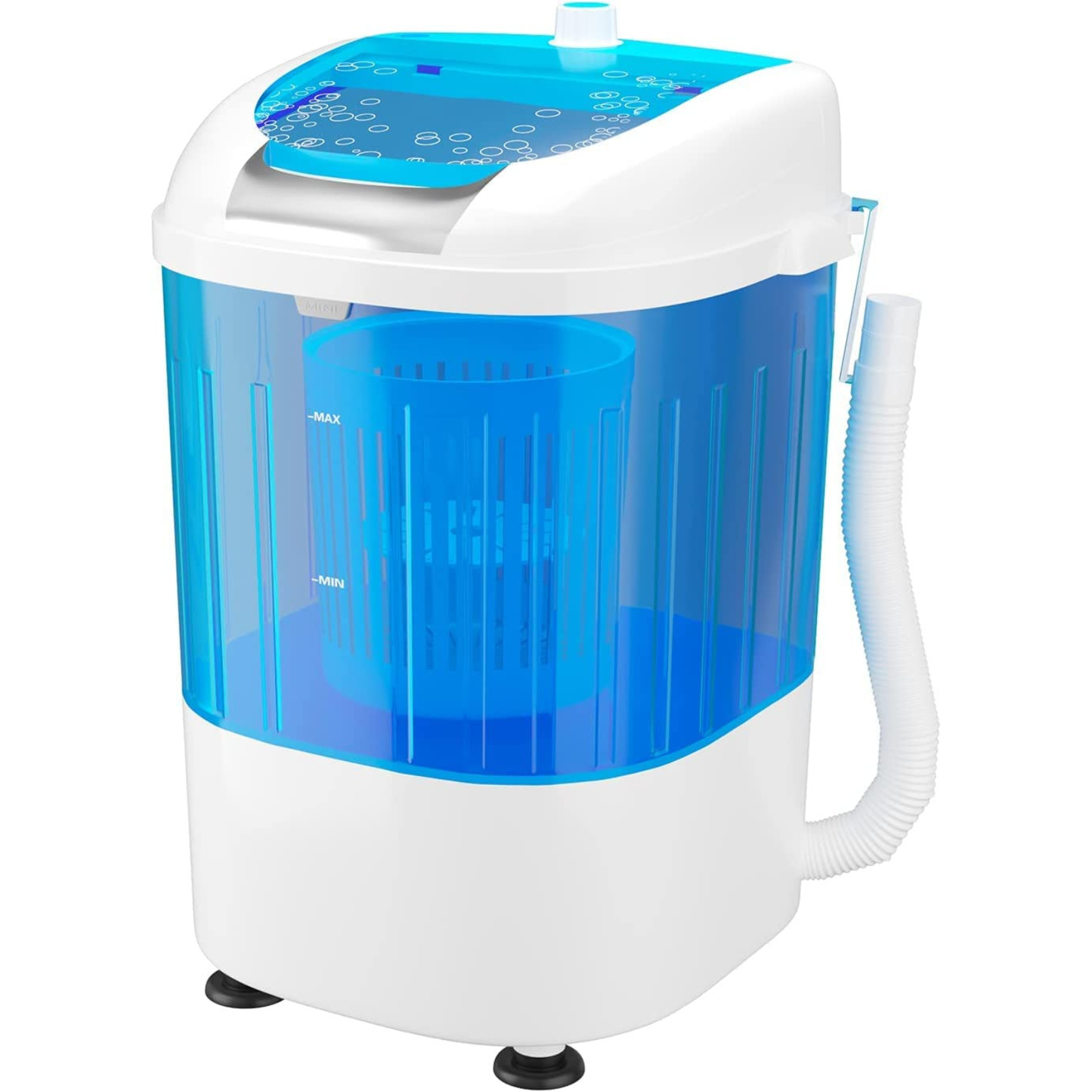 Portable Washing Machine, Mini Washer and Dryer Combo w/ 5.5lbs Washing Capacity, Spin Cycle Basket