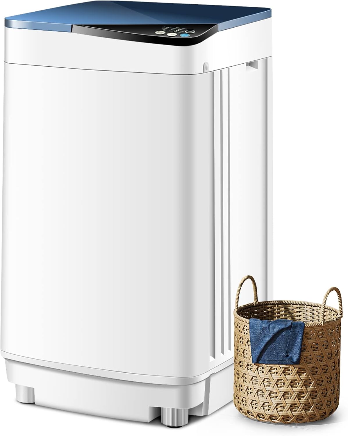 Washing Machine Portable Washer with 7.7 Lbs Weight Capacity Washer and Dryer
