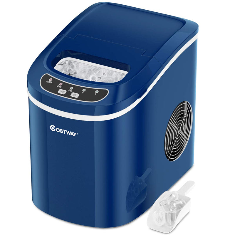 Countertop Ice Maker, 26LBS/24H Portable and Compact Ice Maker Machine, Ice Cubes Ready in 6 Mins