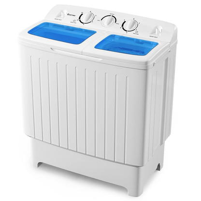 ARLIME Portable Washing Machine, 20lbs Mini Twin Tub Washing Machine