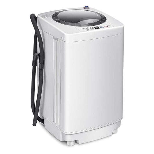 ARLIME 1.2 Cu.ft Portable Washing Machine Full-Automatic,8 lbs Capacity Laundry Machine