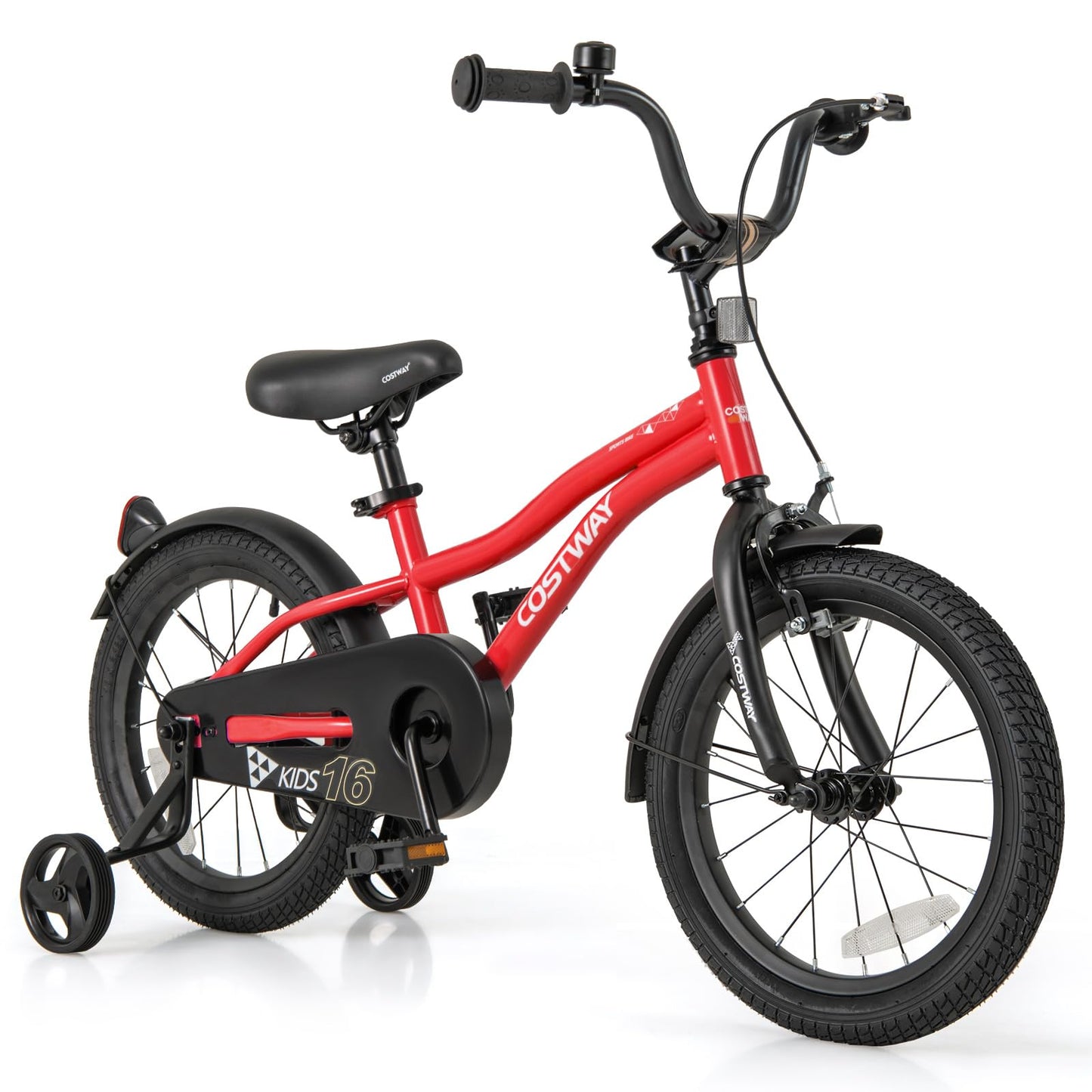 12/14/16/18 Inch Children Toddler Bicycle with Training Wheels for 3-8 Years Old Boys Girls