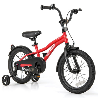 12/14/16/18 Inch Children Toddler Bicycle with Training Wheels for 3-8 Years Old Boys Girls
