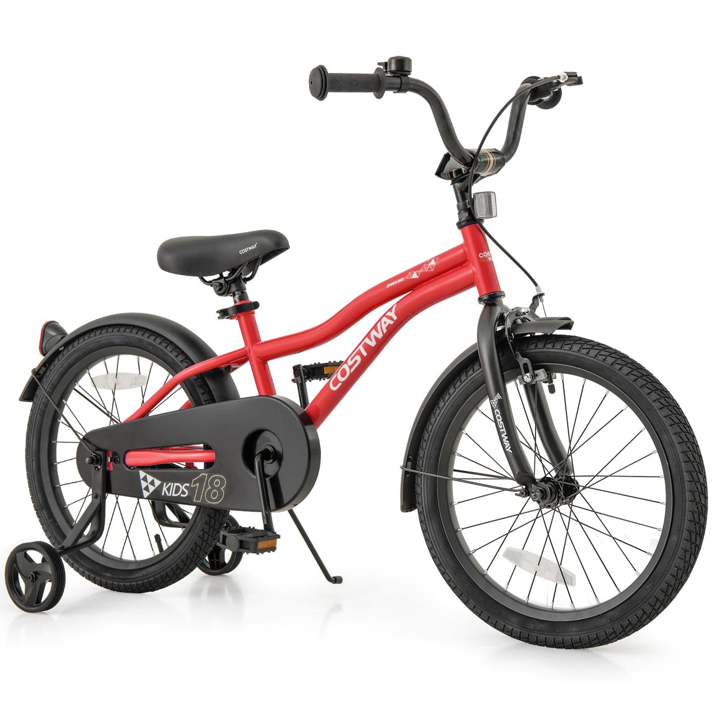 12/14/16/18 Inch Children Toddler Bicycle with Training Wheels for 3-8 Years Old Boys Girls
