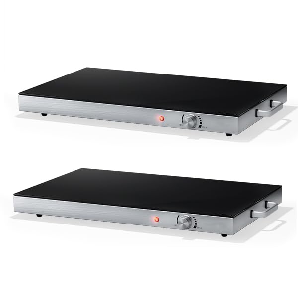 ARLIME 22"x14" Buffets Server Food Warmer for Parties, Electric Food Warming Tray