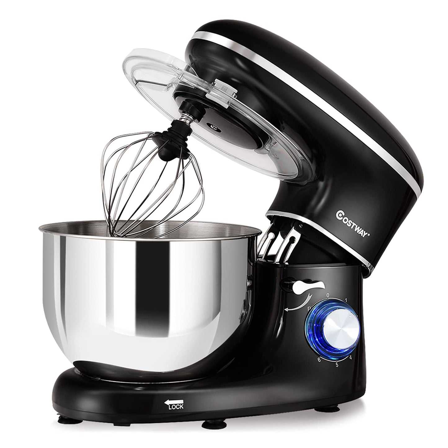 [侵权下架]ARLIME Stand Mixer, 660W 6-Speed Tilt-Head Food Stand Mixers with 6.5 Qt. Stainless Steel Bowl