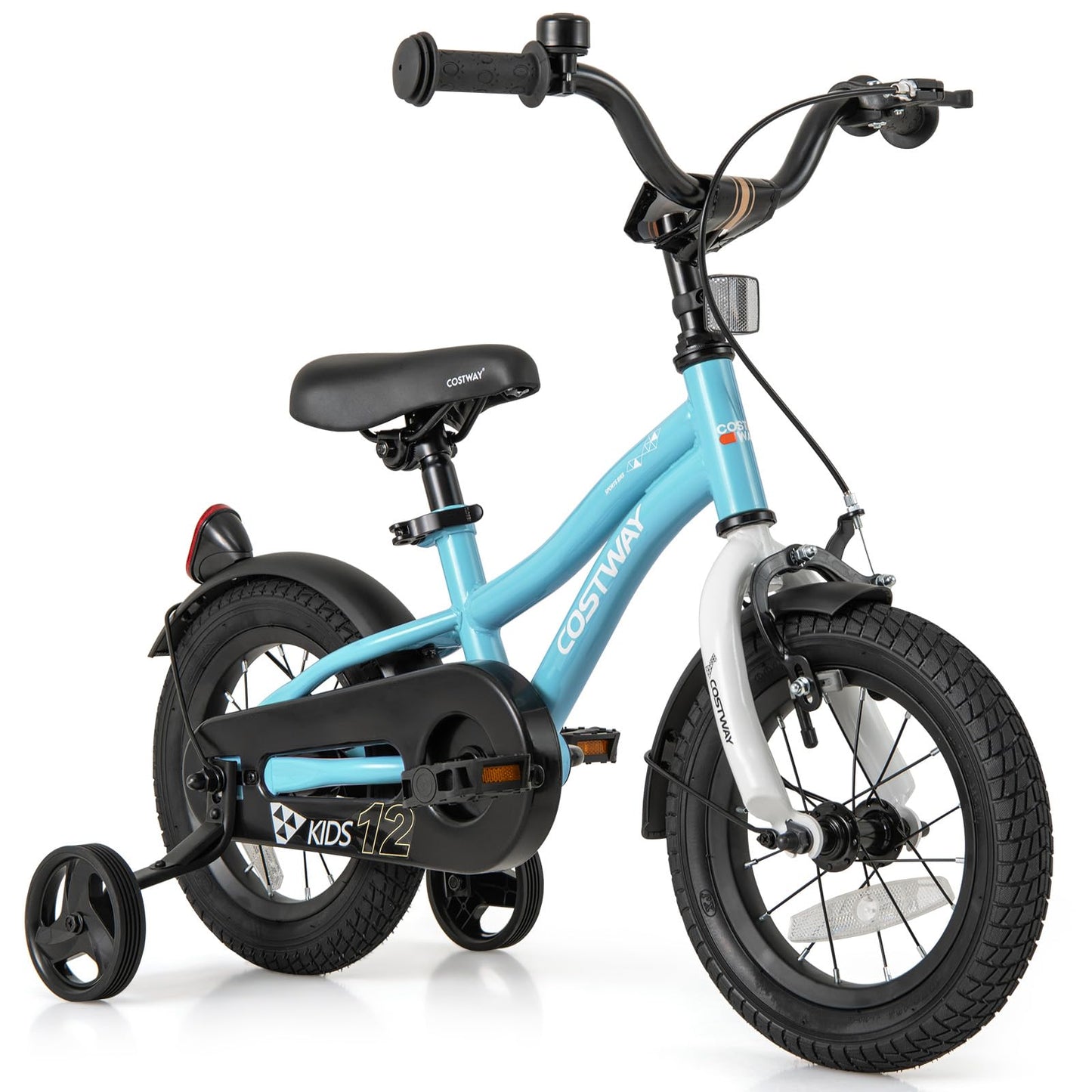 12/14/16/18 Inch Children Toddler Bicycle with Training Wheels for 3-8 Years Old Boys Girls