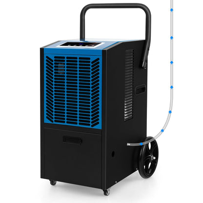 ARLIME 163 Pints Commercial Dehumidifier, Heavy Duty Portable Dehumidifier for Large Spaces