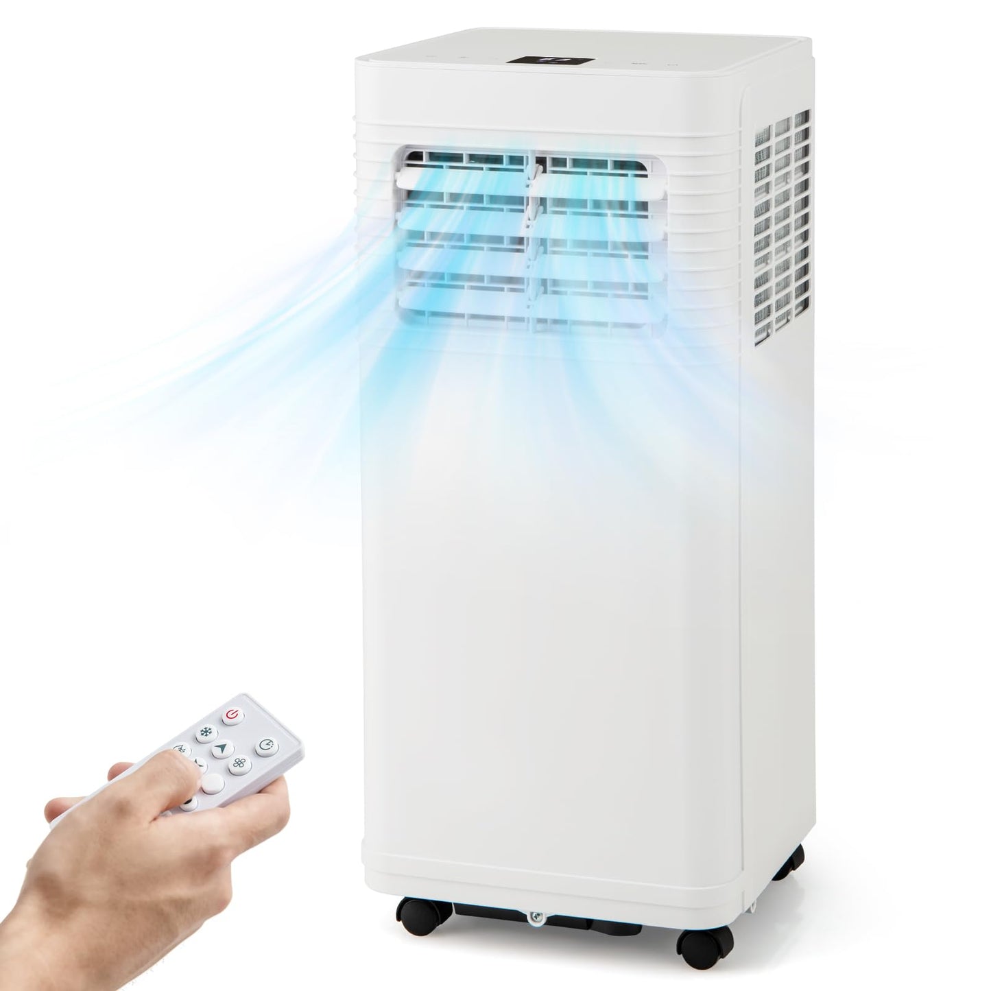 Portable Air Conditioner, 3-in-1 AC Unit w/Dehumidifier & Fan