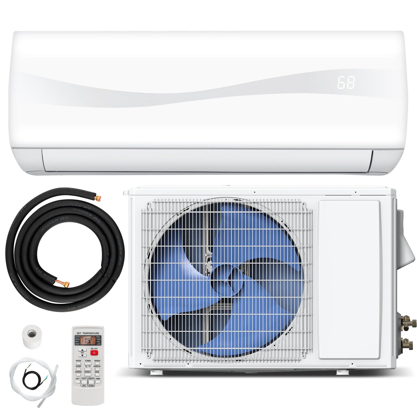 Outdoor compressor/condenser unit of mini split system - Arlime