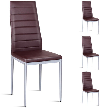PU Leather Dining Side Chairs