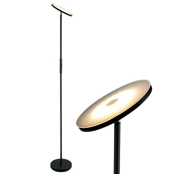 ARLIME Sky LED Torchiere Floor Lamp, Dimmable Standing Light with 3 Light Options