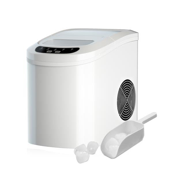 Countertop Ice Maker, 26LBS/24H Portable and Compact Ice Maker Machine, Ice Cubes Ready in 6 Mins