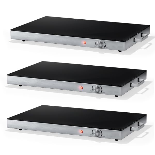 ARLIME 22"x14" Buffets Server Food Warmer for Parties, Electric Food Warming Tray