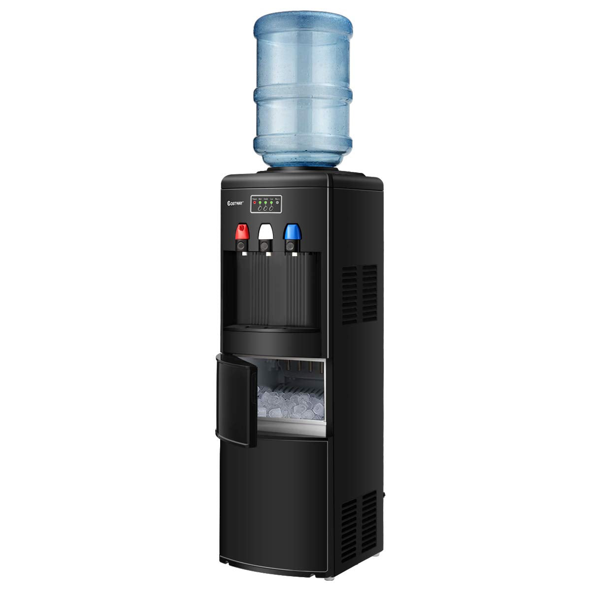 2 in 1 Water Cooler Dispenser with Built in Ice Maker