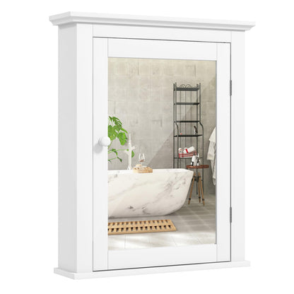 Bathroom Medicine Cabinet with Mirror for Living Room Bedroom Entryway