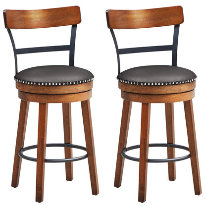 Bar Stools 360-Degree Swivel Stools(25")