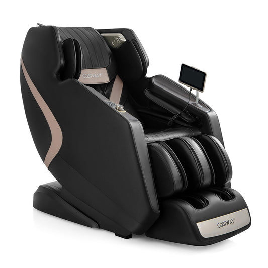 ARLIME 3D Full Body Massage Chair Zero Gravity SL Track Massage Recliner with 7-inch Touch Screen