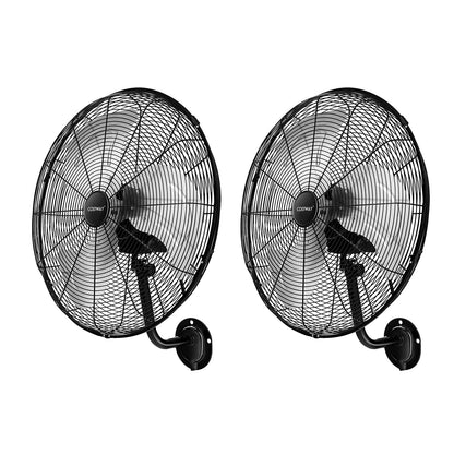 Wall Mount Fan 21 Inches Heavy Duty Metal Wall Fan with 3 Speeds