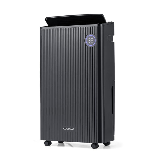57 Pint Dehumidifiers for Basements with Auto Swing Dry Clothes Mode
