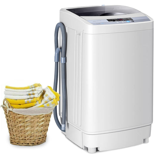 12 Lbs Capacity Full automatic Washer with 10 Wash Programs