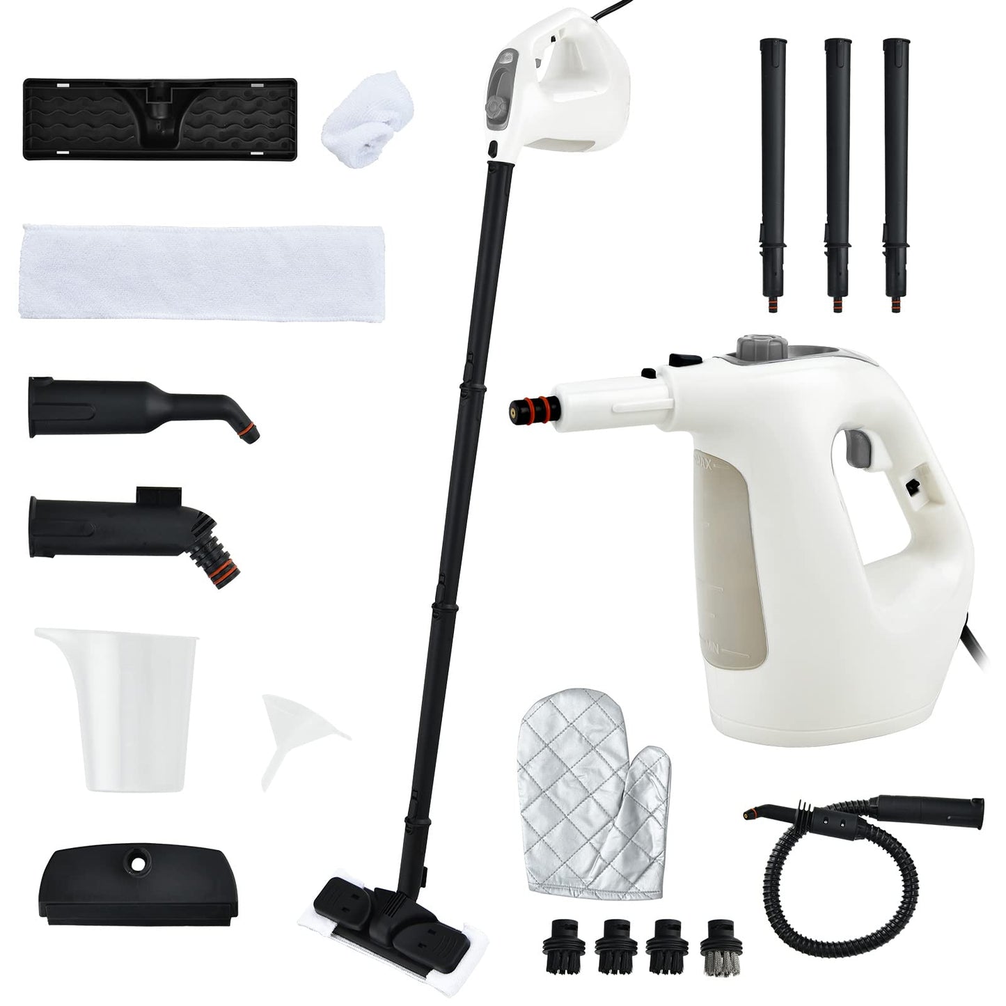 Handheld MultiPurpose Steam Cleaner with 17 Pieces