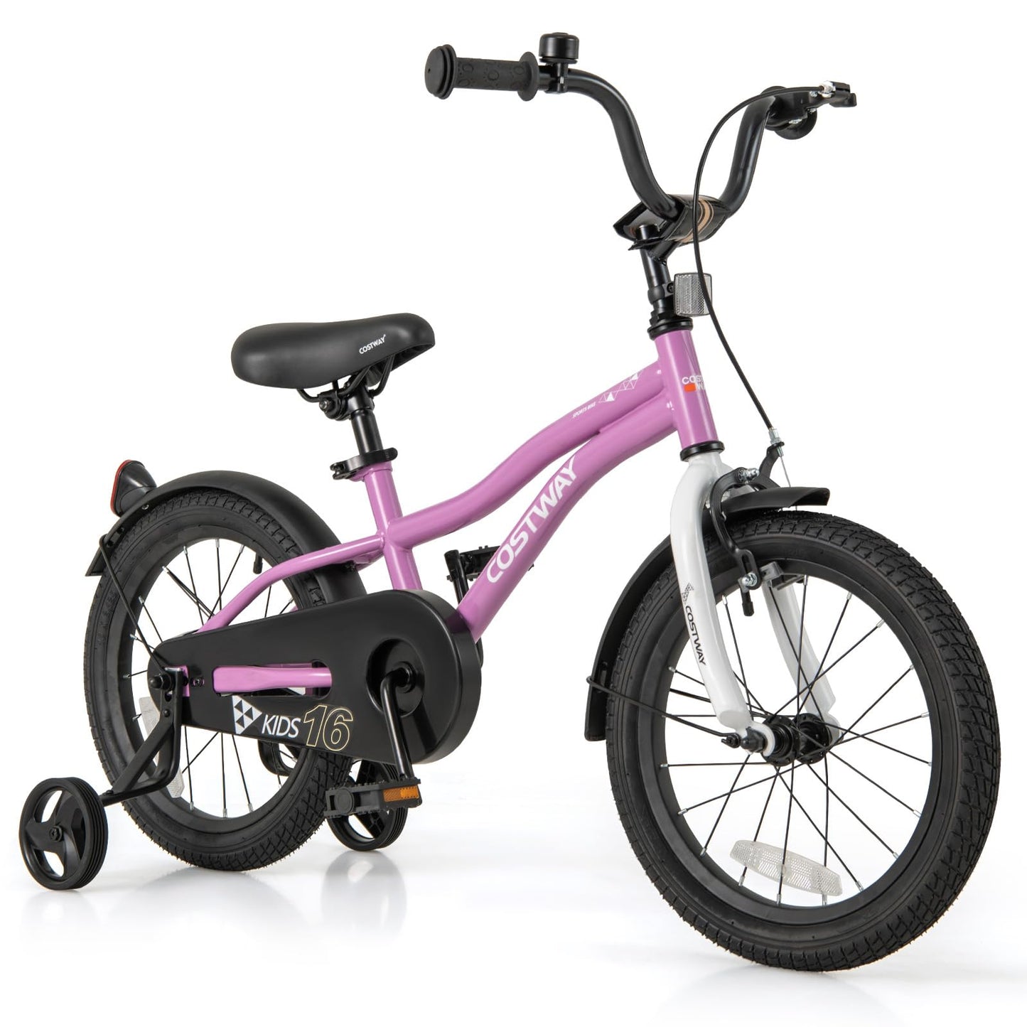 12/14/16/18 Inch Children Toddler Bicycle with Training Wheels for 3-8 Years Old Boys Girls