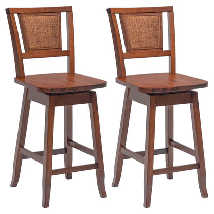 Bar Stools Set of 2/4 24.5 Inch Counter Height Bar Stool