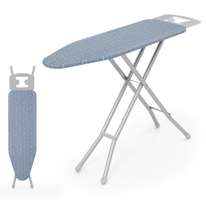 Ironing Board with Iron Rest Full Size Iron Stand with 3 Layers Extra Thick Cover