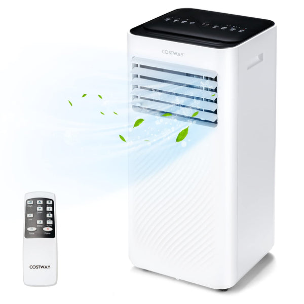 Portable Air Conditioner, 10000 BTU AC Unit with Cool, Fan, Dehumidifier & Sleep Mode for Rooms up to 350 Sq.Ft
