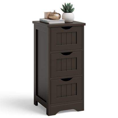 Bathroom Storage Cabinet Space-Saving Tower Storage Cabinet