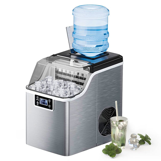 ARLIME Portable Countertop Ice Maker Machine, 45 Lbs/24H, 24 Pcs/13 Mins