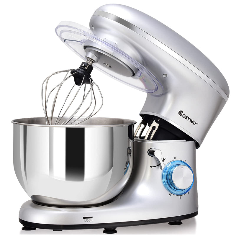 ARLIME Stand Mixer, 660W 6-Speed Tilt-Head Food Stand Mixers with 6.5 Qt. Stainless Steel Bowl