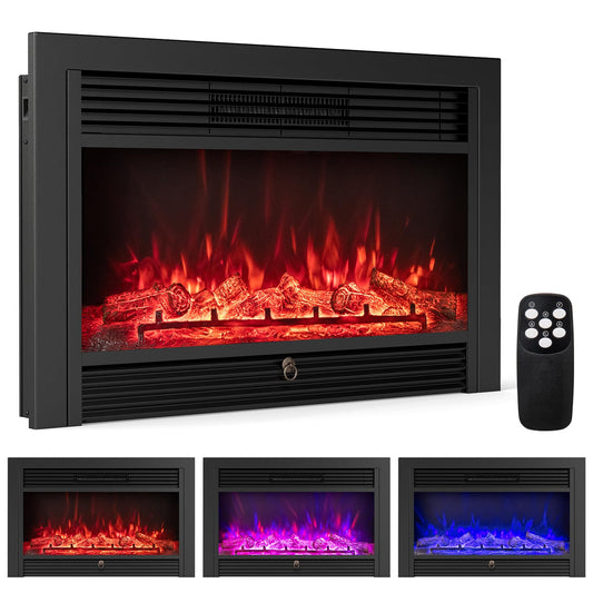 Electric Fireplace Inserts 33-inch Wide