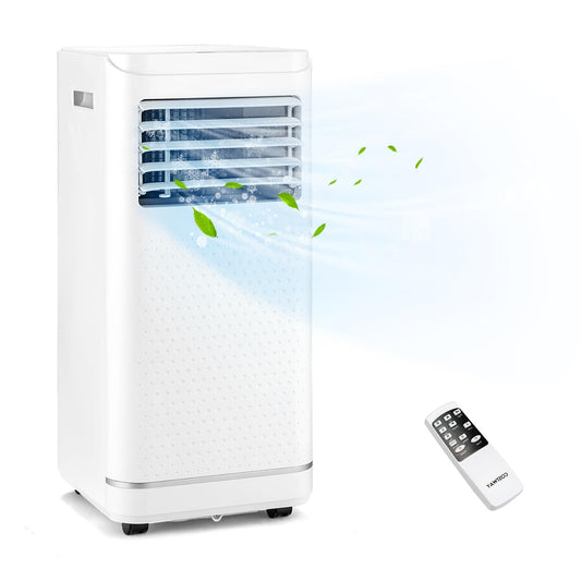 ARLIME Portable Air Conditioner,8000 BTU AC Unit, 3 in 1 Compact Dehumidifier & AC Fan, Quiet Sleep Mode, 24H Timer